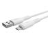 WiWU Wi-C042E A-M 2.4A Charging Cable USB - A to Micro USB Data Transfer Cable 1M - White